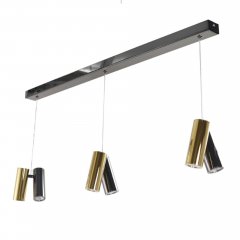 Lampa wisząca LED 6W JADE czarny chrom AZ6213 Azzardo