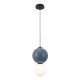 Lampa wisząca LED 6W PIEVE PND-95221-1M-BLU Italux