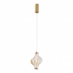 Lampa wisząca LED 8W ELVA BRASS 18212 TK Lighting