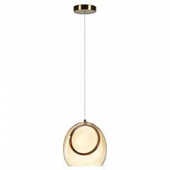 Lampa wisząca LED 8W NICOLE bursztynowy AZ6197 Azzardo