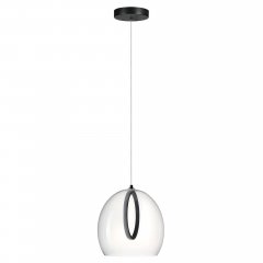 Lampa wisząca LED 8W NICOLE CLEAR przezroczysta AZ6195 Azzardo