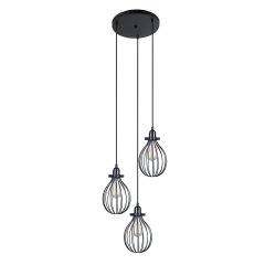 Lampa wisząca Lesto MDM-2676 / 3 ABK Italux