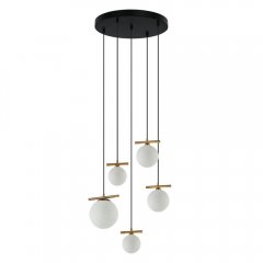 Lampa wisząca MERSETA PND-463325A-BRO + W Italux