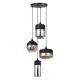 Lampa wisząca Molina MDM-4364/4 BK+SG Italux