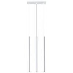 Lampa wisząca PASTELO 3 Biała SL.0466 Sollux