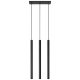 Lampa wisząca PASTELO 3 Czarna SL.0470 Sollux