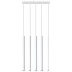 Lampa wisząca PASTELO 5 Biała SL.0468 Sollux