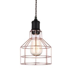Lampa wisząca Perifo MDM-2266 / 1 BK + COP Italux