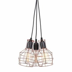 Lampa wisząca Perifo MDM-2272 / 3 BK + COP Italux