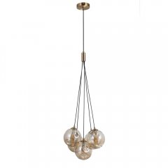 Lampa wisząca PERLOS PND-54456-5-HB-AMB Italux