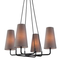 Lampa wisząca Primo MDM-3542 / 4 BK + DRG Italux