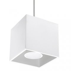 Lampa wisząca QUAD 1 Biały SL.0062 Sollux