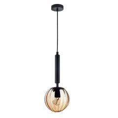 Lampa wisząca RAVENA PND-2324-1 BK + AMB Italux