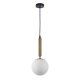 Lampa wisząca RAVENA PND-2324-1 GD+OPA Italux