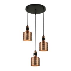 Lampa wisząca Restenza PND-2439-3-COP Italux