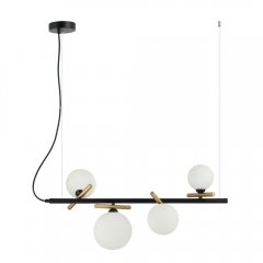 Lampa wisząca REVERSO PND-5622-4-BK-W Italux