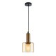 Lampa wisząca SANTIA PND-65342-1-BRO+AMB Italux