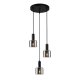 Lampa wisząca SANTIA PND-65342-3A-BK+SG Italux