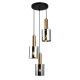 Lampa wisząca Sardo PND-5581-3A-BRO+SG Italux