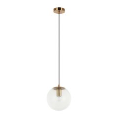 Lampa wisząca Sarpo PND-58867-1S-BK-BRO Italux