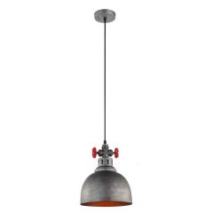 Lampa wisząca Scrulo MDM-2790 / 1 GR + BK Italux