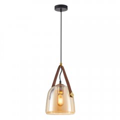 Lampa wisząca SOLTA PND-24342-1-BK-AMB Italux