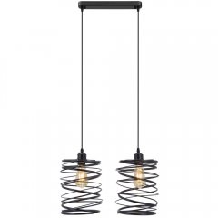 Lampa wisząca SPRĘŻYNA 6801 / 2 01 Elem