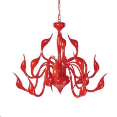 Lampa wisząca Swan MD8098-18A / RED Italux