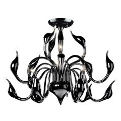 Lampa wisząca Swan MX8098-18A BLAC Italux