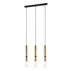 Lampa wisząca Torla PEN-5041-3-BKBR Italux