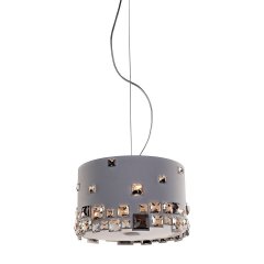 Lampa wisząca tuba Evan WH MD1101807-3A WH Italux