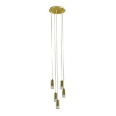 Lampa wisząca tuba Mentin HD443N-05-8144 NN BB Italux