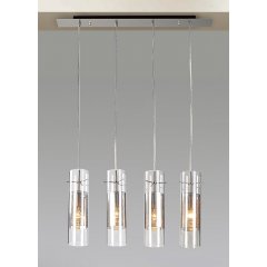 Lampa wisząca tuba Vicky MD0161C-4 Italux