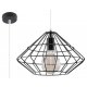 Lampa wisząca UMBERTO Czarna SL.0294 Sollux