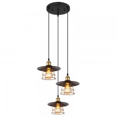 Lampa wisząca VIEJO 15086-3BH Globo