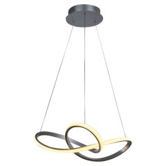 Lampa wisząca Vita MD17011010-1A SILV Italux