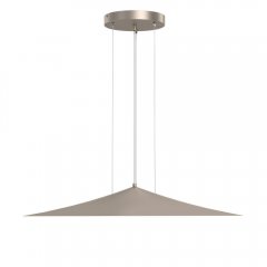 Lampa wisząca w kształcie stożka 74 cm BRITO 5068 Antigo