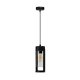 Lampa wisząca zewnętrzna LANTERN E27 IP54 czarna AZ6829 Azzardo