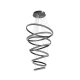 Żyrandol 238W AZALEA SPIRAL czarna AZ6774 Azzardo