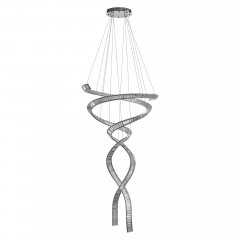 Żyrandol LED 280W SPARK SPIRAL XXL chrom AZ6897 Azzardo