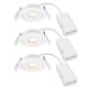 Zestaw 3x oprawa wpuszczana oczko LED 4.8W MONOLO 3-KIT 2510310101 Nordlux