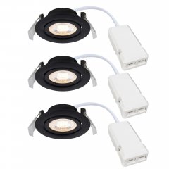 Zestaw 3x oprawa wpuszczana oczko LED 4.8W MONOLO 3-KIT 2510310103 Nordlux