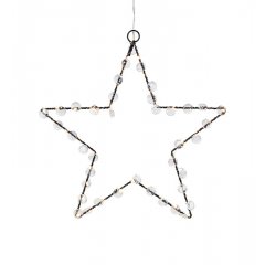 Ozdoba wisząca świetlna Gwiazda 30cm czarny WIVI 704852 Markslojd