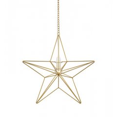 Ozdoba wisząca świetlna Gwiazda 42cm złoty TJUSA 703931 Markslojd