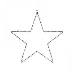 Ozdoba wisząca świetlna Gwiazda 50cm czarny WIVI 704851 Markslojd