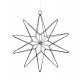 Ozdoba wisząca świetlna Gwiazda GLEAM 705749 Markslojd