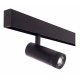 Lampa reflektor spot szynowy LED 13W Reflektor Zoom Zigbee MAGNETIC czarna M0013Z MaxLight