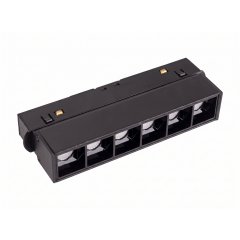 Oprawa szynowa LED 5,5W Raster 11cm On / Off MAGNETIC czarna M0003N MaxLight
