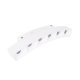 Oprawa szynowa LED 7,2W Raster łukowy On/Off MAGNETIC biała M0040N MaxLight