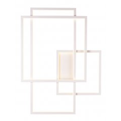 Lampa ścienna LED biała GEOMETRIC W0234 MaxLight